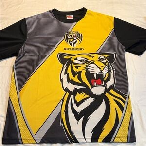 Richmond Bold Tiger Graphic Tee - Yellow and Black
